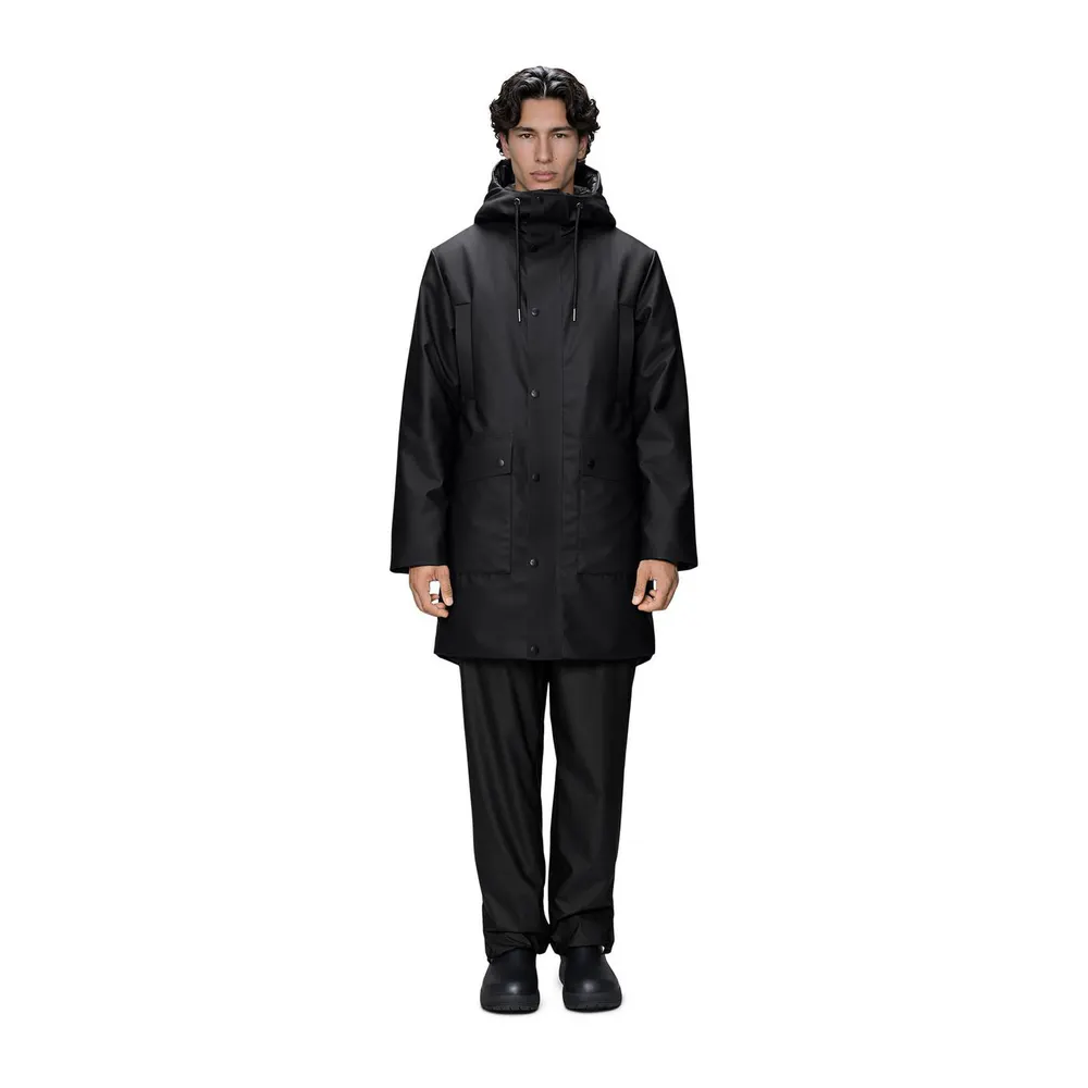 Rains Nome Long Waterproof Parka detail 2