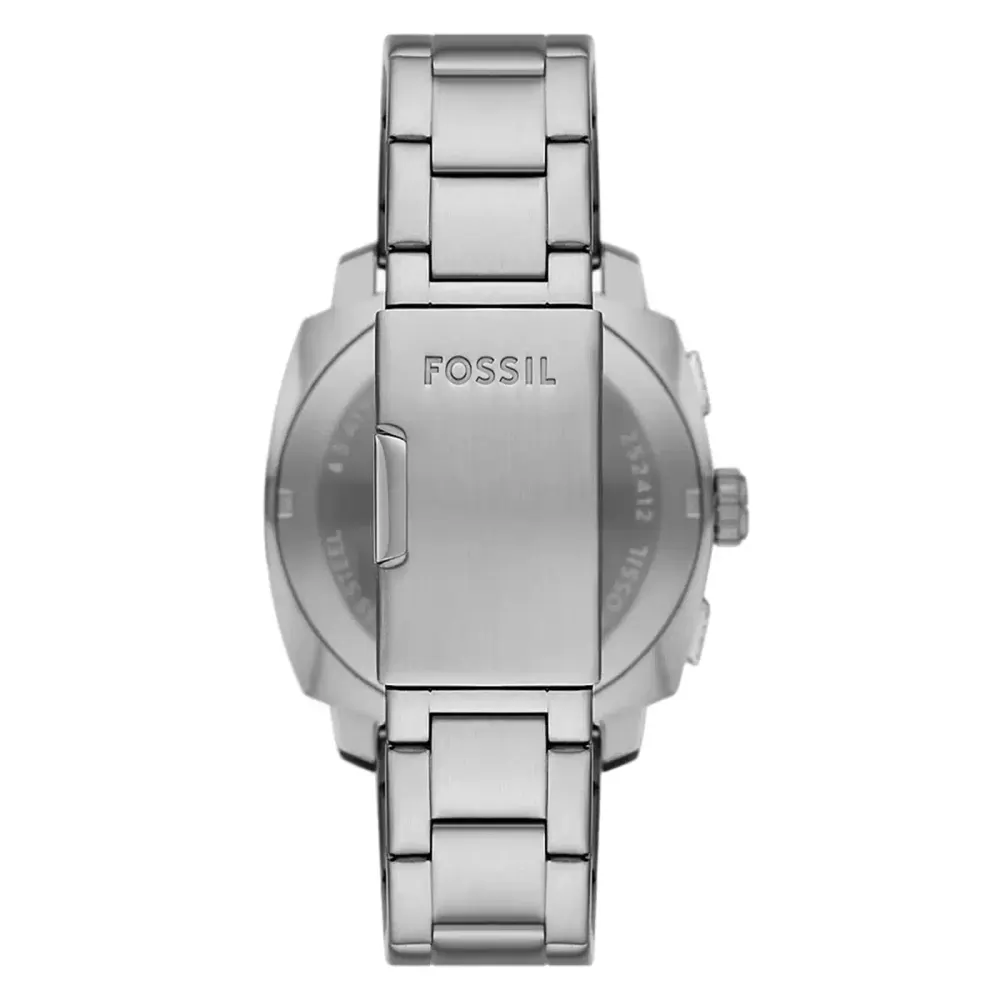 Fossil Machine Stainless Steel Black Chronograph Mens Watch in Black, additional product view 2