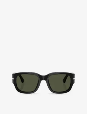 PERSOL PO3380S Square-Frame Acetate Sunglasses
