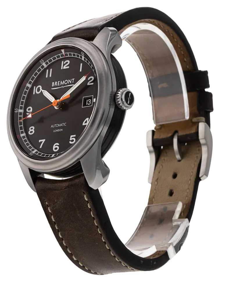 Bremont Airco Mach 1 AIRCO MACH 1/BK/BR — 2020 — Very good in Black Arabic, additional product view 2