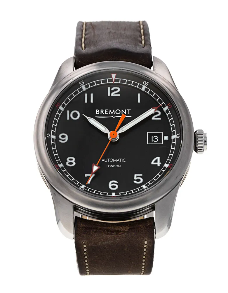 Bremont Airco Mach 1 AIRCO MACH 1/BK/BR — 2020 — Very good in Black Arabic – Pre-owned watches