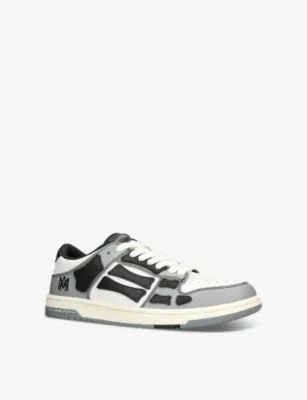 AMIRI Varsity Skel panelled leather low-top trainers - EUR 44 / 10 UK MEN detail 3