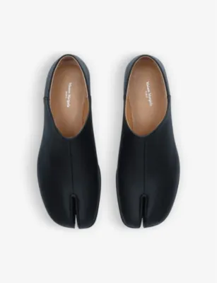 MAISON MARGIELA Tabi split-toe satin flat shoes - EUR 45 / 11 UK MEN detail 2