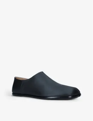 MAISON MARGIELA Tabi split-toe satin flat shoes - EUR 45 / 11 UK MEN detail 3