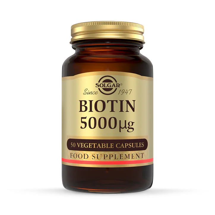Solgar Biotin 5000µg 50 Vegi Capsules