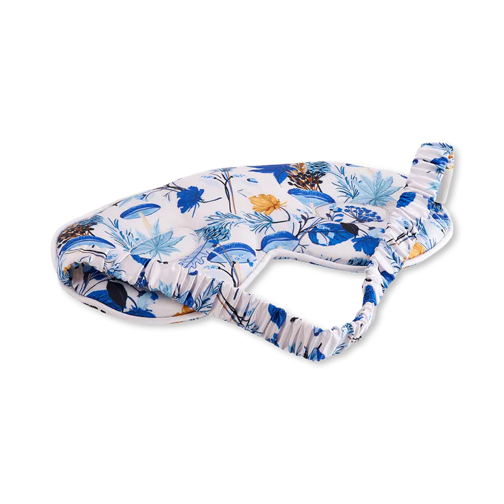 Smug Cloud Padded Satin Sleep Mask Cornflower, additional product view 2