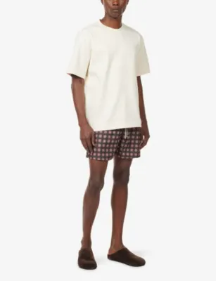 OAS Coffee Lumo Swim Shorts in COFFEE, additional product view 2