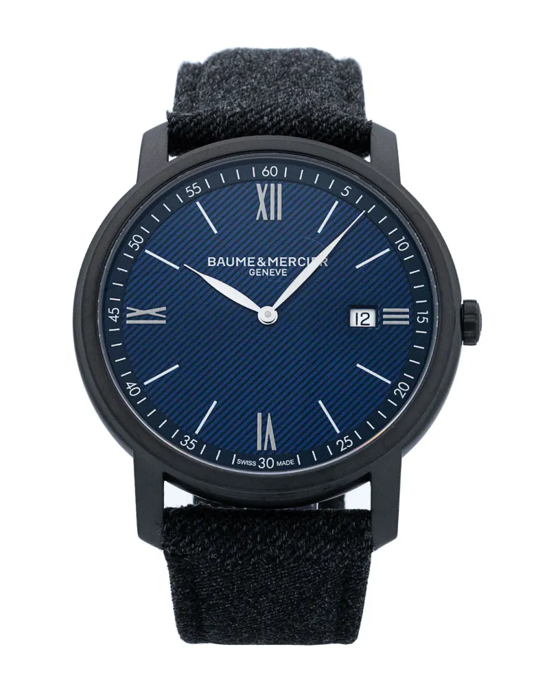 Baume et Mercier Classima Executives 10780 — 2025 — Excellent in Blue Quarter Roman Numeral – Pre-owned watches