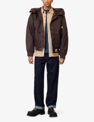 CARHARTT WIP Aaron Camano Relaxed-Fit Tapered-Leg Denim detail 2
