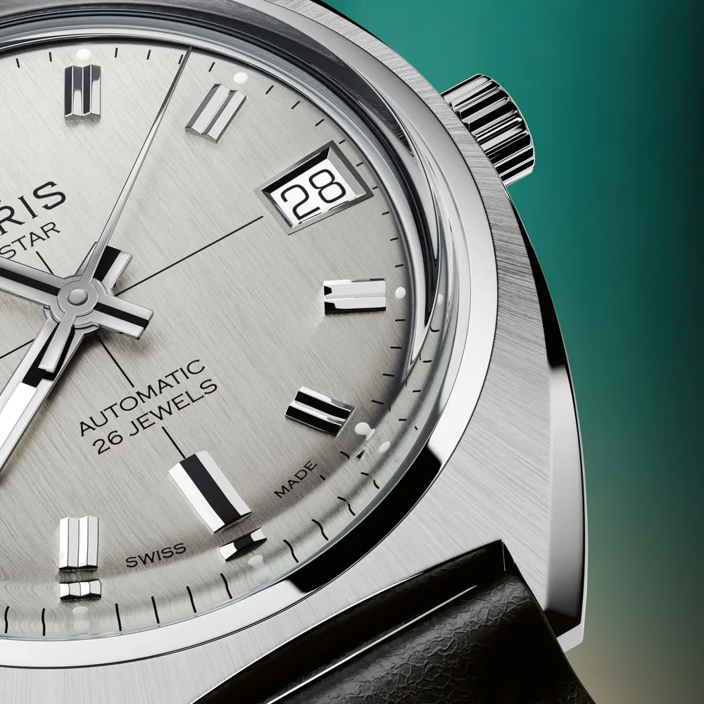 Oris Star Edition 35mm Mens Watch Grey in Grey, additional product view 3