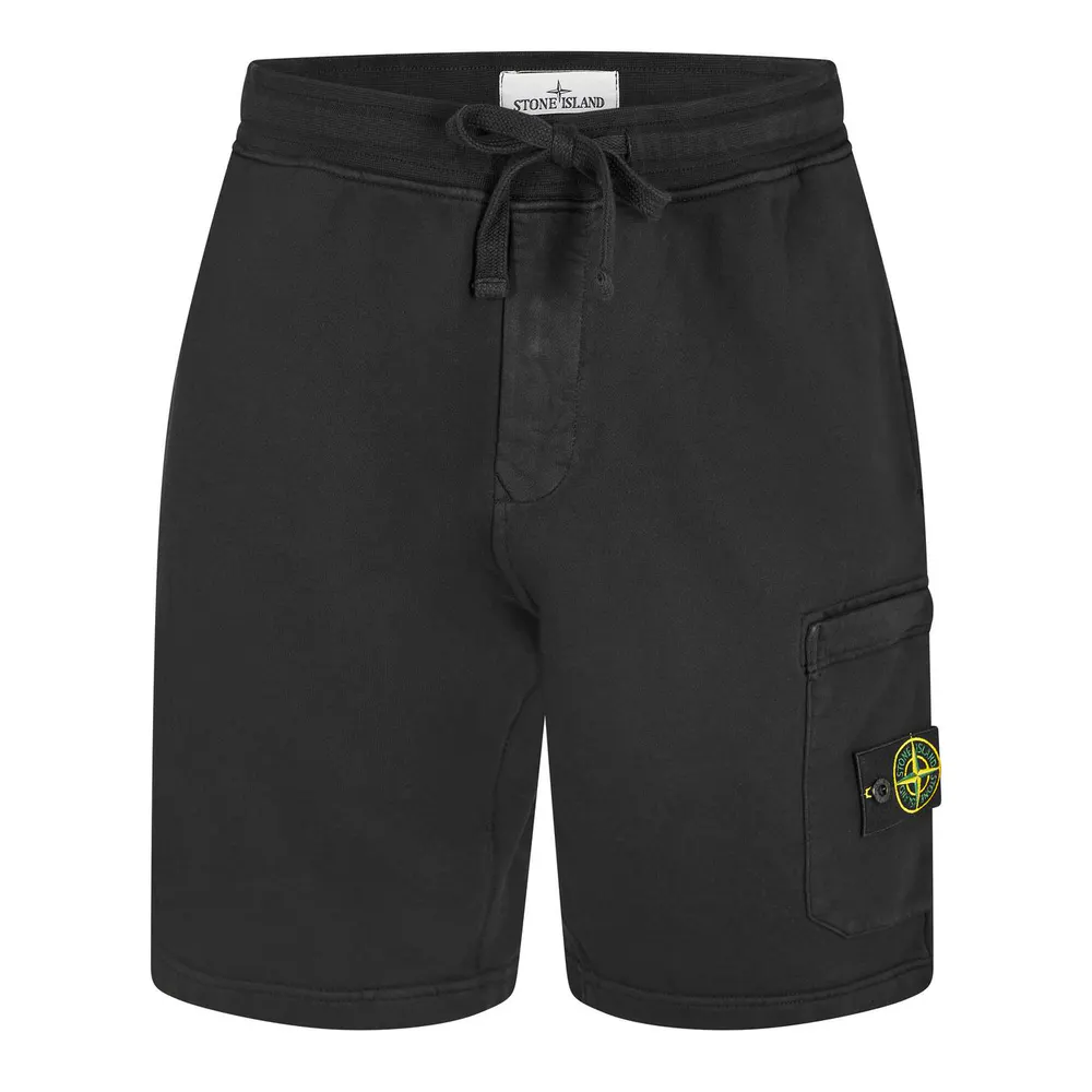 Stone Island Men's Fleece Jogger Shorts