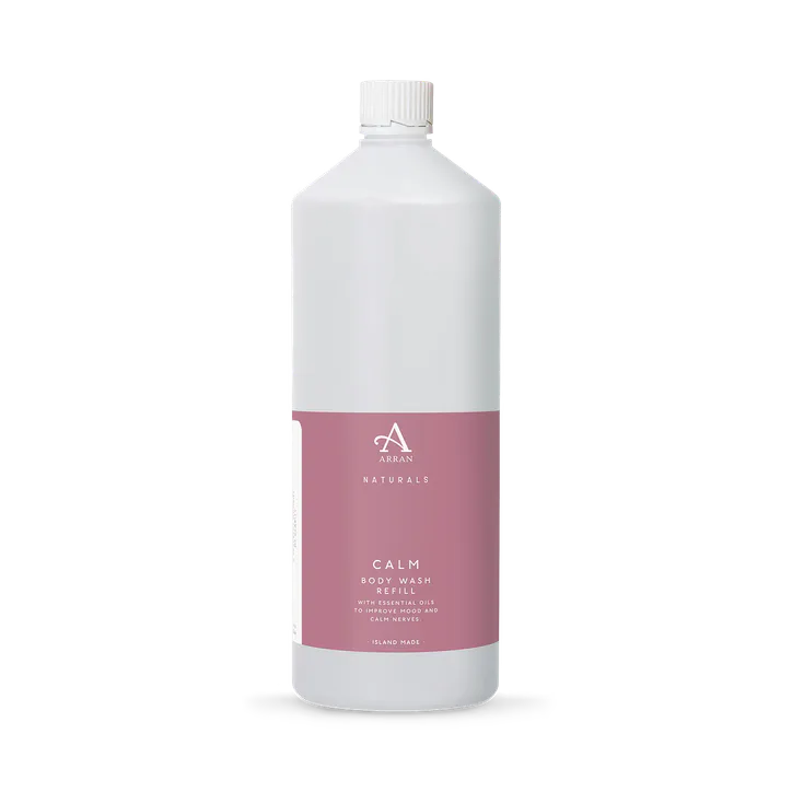 ARRAN Naturals Calm - Lavender & Chamomile Bath & Shower Gel Refill 1L