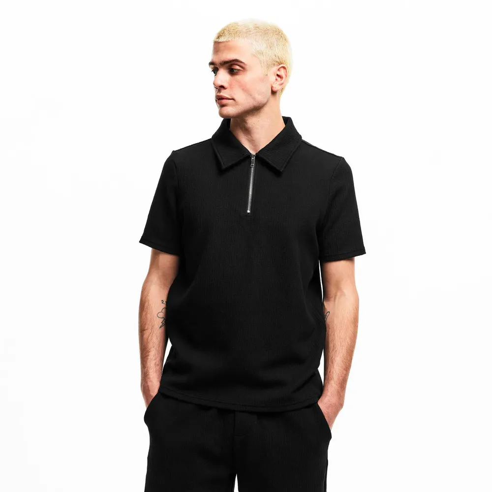 BELIER Men's Short Sleeve Polo Shirt detail 3