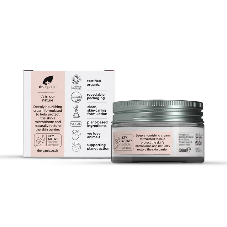 Dr Organic Skin Calm Probiotic Concentrated Cream 50ml detail 2