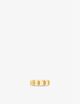 BOUCHERON Quatre Clou de Paris 18ct yellow-gold single clip-on earring detail 2