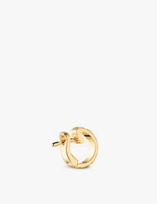 BOUCHERON Quatre Clou de Paris 18ct yellow-gold single clip-on earring detail 3
