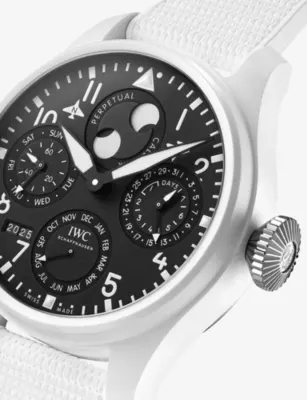 IWC Big Pilot’s Perpetual Calendar Top-Gun Edition Ceramic Automatic Watch 46.5mm detail 2