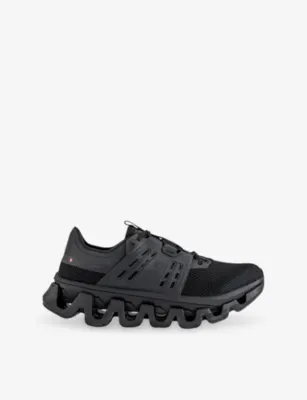 ON Cloudswift Amp Mesh Trainers - EUR 42.5 / 8.5 UK MEN in BLACK BLACK – Mens | Trainers | Lace up trainers