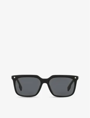 BURBERRY BE4337 rectangle-frame acetate sunglasses