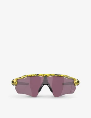 OAKLEY OO9208 Radar EV Path shield-frame acetate sunglasses