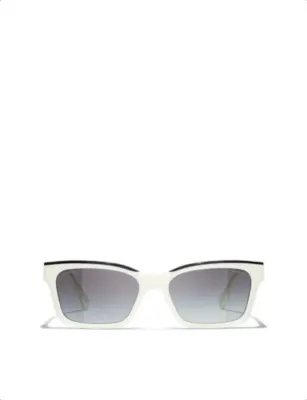 CHANEL CH5417 Square-Frame Acetate Sunglasses