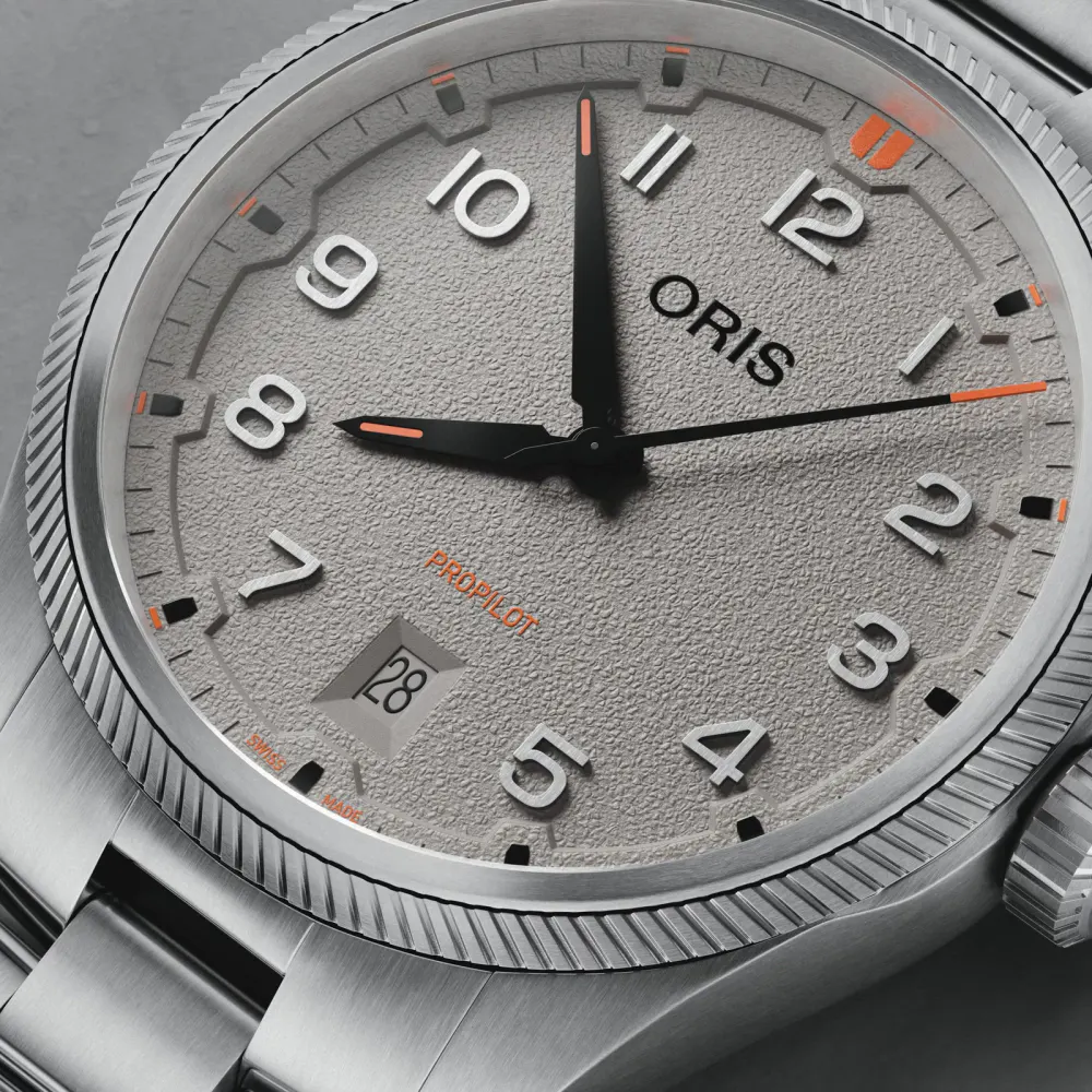 Oris ProPilot Date 41mm Mens Watch Grey in Grey, additional product view 3