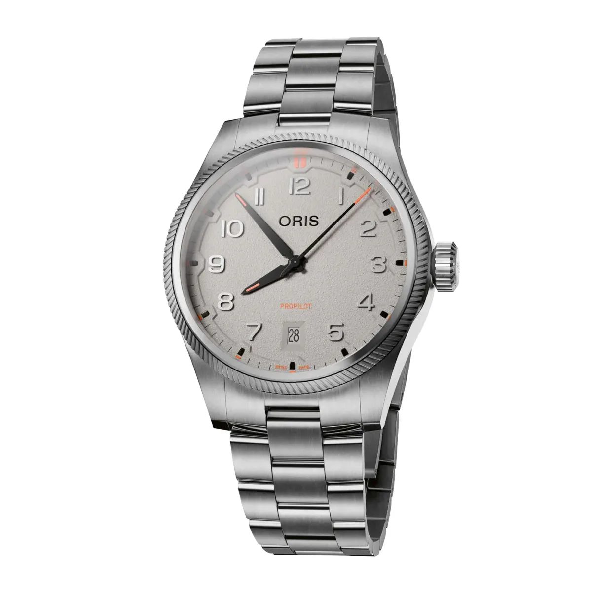 Oris ProPilot Date 41mm Mens Watch Grey
