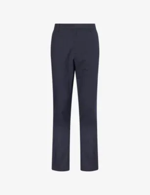 SUNSPEL Straight-Leg Cotton Poplin Trousers