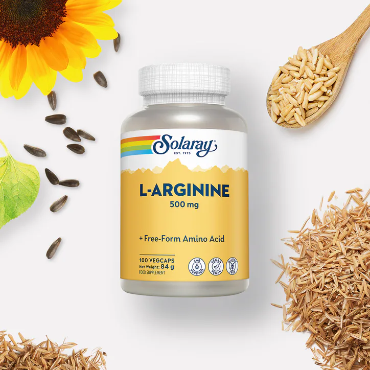Solaray L-Arginine 100 Capsules detail 3