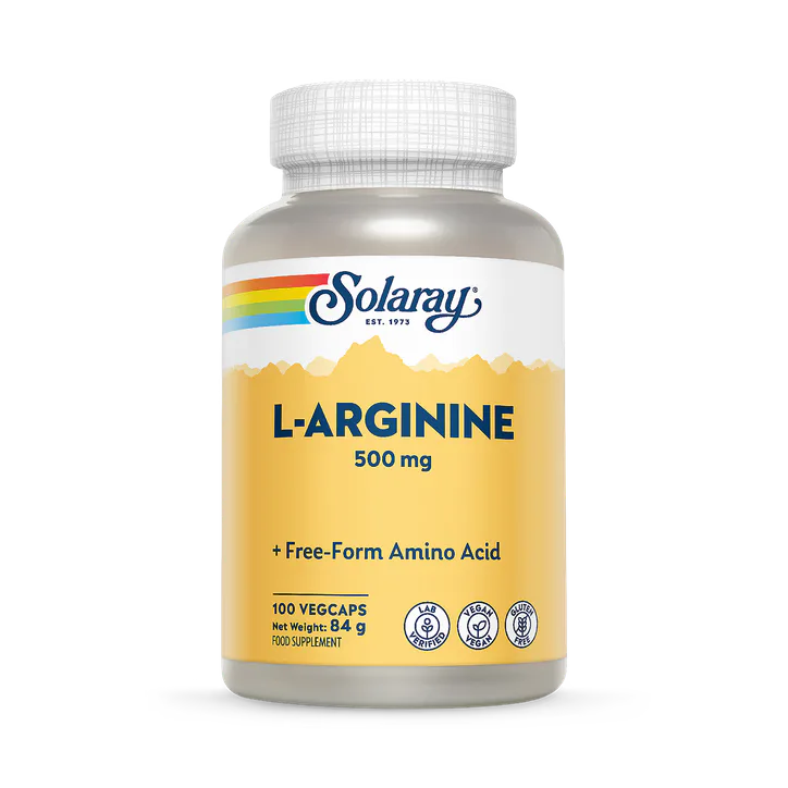 Solaray L-Arginine 100 Capsules