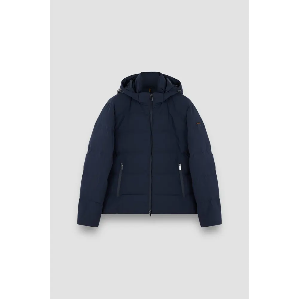 Paul And Shark Men's Typhoon Short Puffer Jacket in Navy – Clothing