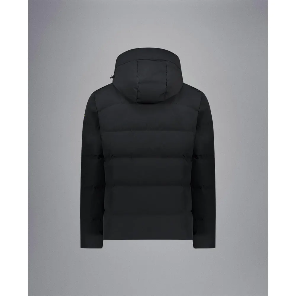 Paul And Shark Men's Typhoon Short Puffer Jacket in Black, additional product view 2
