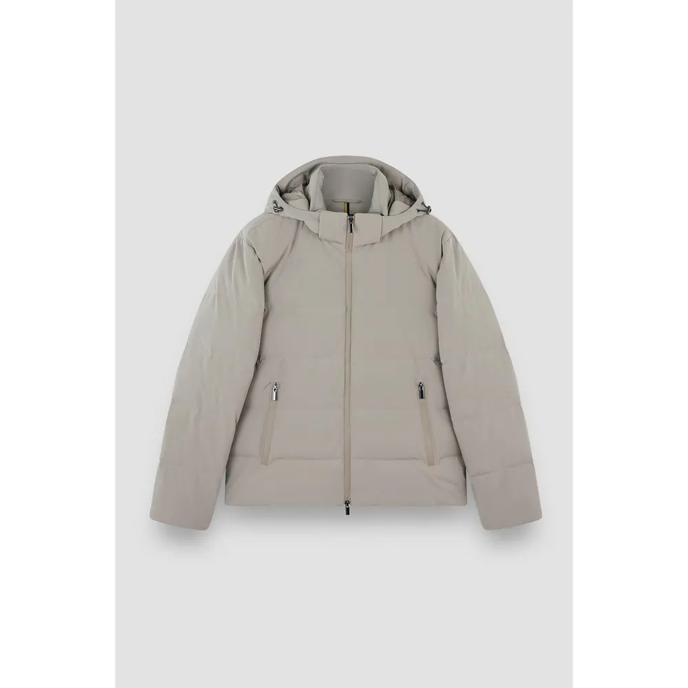 Paul And Shark Men's Typhoon Short Puffer Jacket in Beige – Clothing