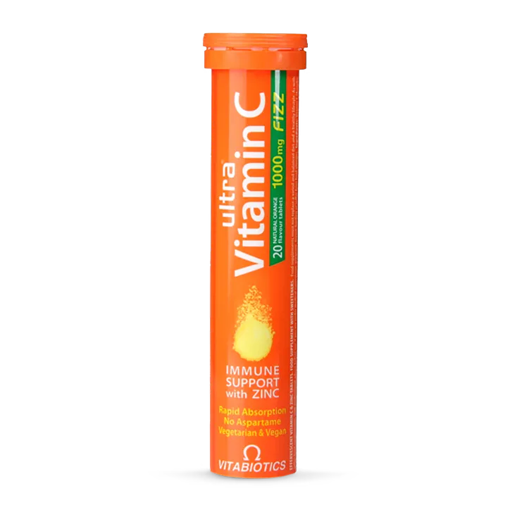 Vitabiotics Ultra Vitamin C & Zinc Effervescent