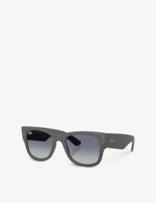 RAY-BAN RB4840S Mega Wayfarer Liteforce square-frame peek sunglasses detail 2