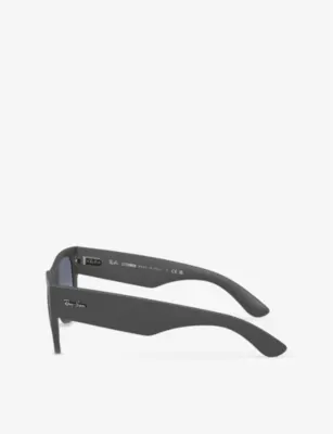 RAY-BAN RB4840S Mega Wayfarer Liteforce square-frame peek sunglasses detail 3