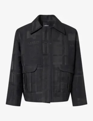 LABRUM LONDON Passport Cotton-Blend Jacket in BLACK – Mens | Coats & jackets | Lightweight