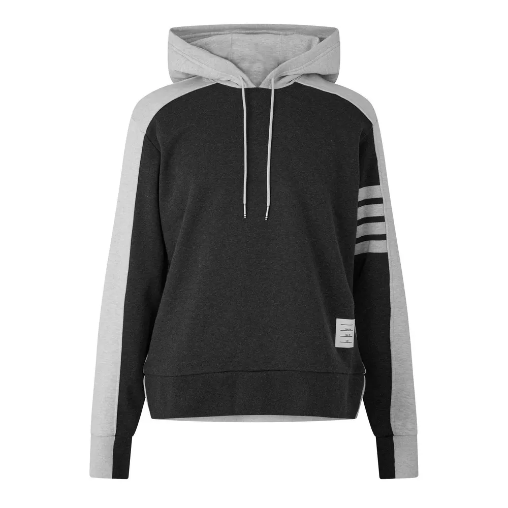 Thom Browne TB ClrBlck 4Bar OTH Sn63 in Drk Grey/P Grey – Clothing