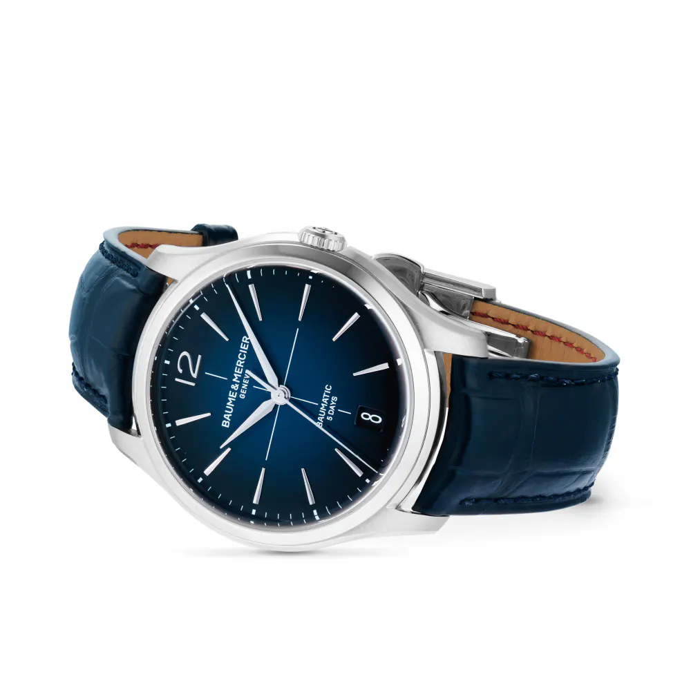 Baume & Mercier Clifton 39mm Mens Watch Blue in Blue, additional product view 2