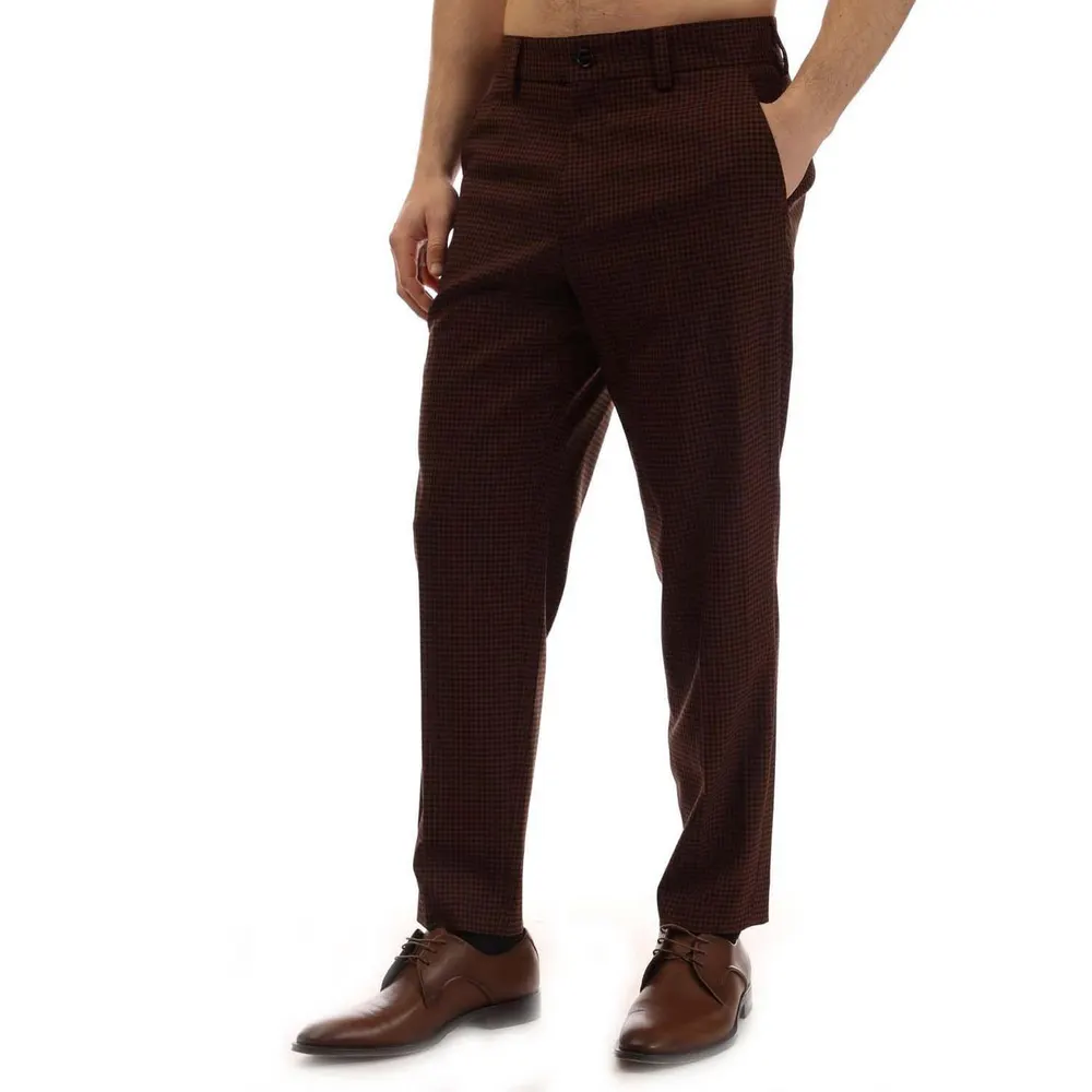 Boss Perin3 Trousers in Brown, additional product view 2