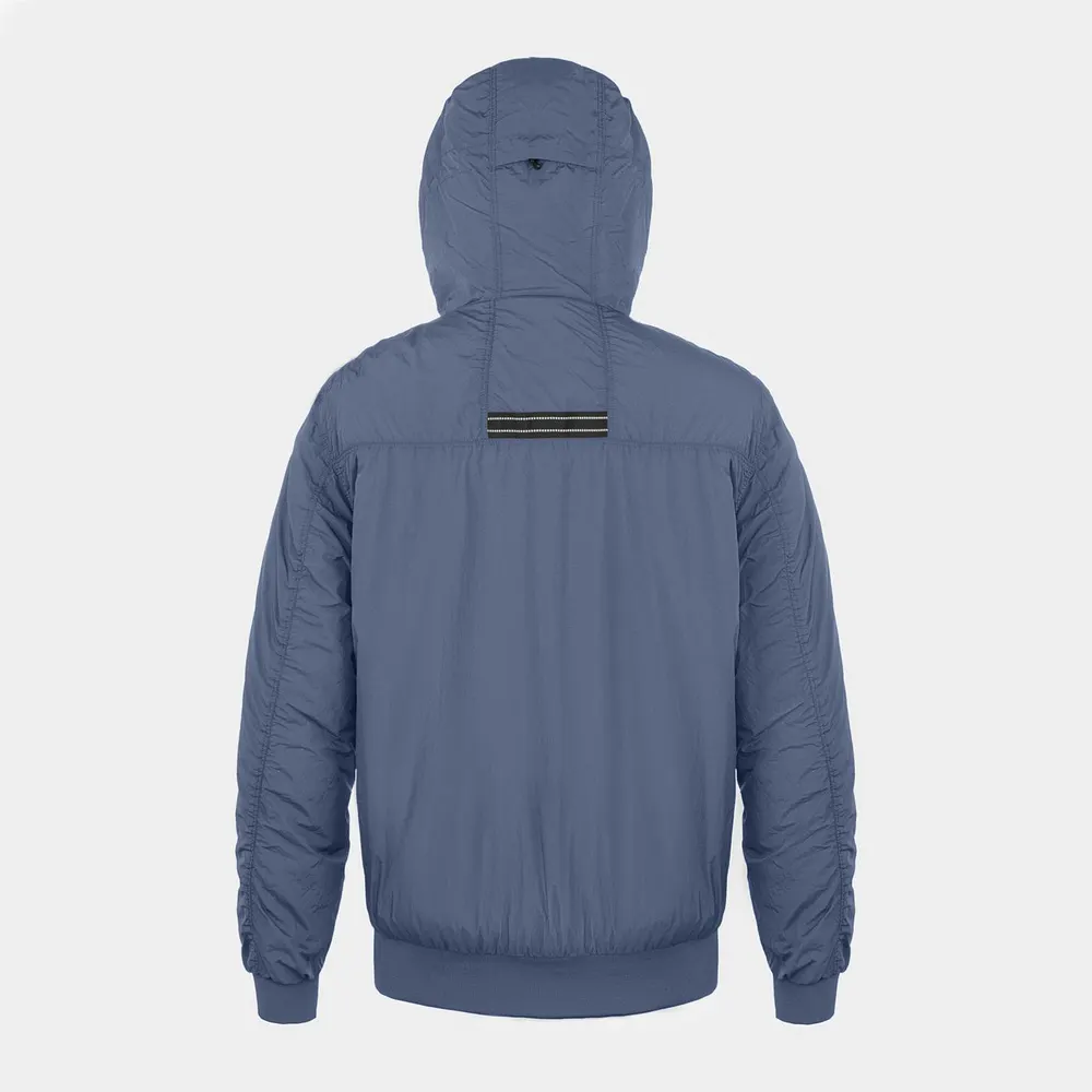 Arctic Army Men's Lite Reflective Short Puffer Jacket detail 2