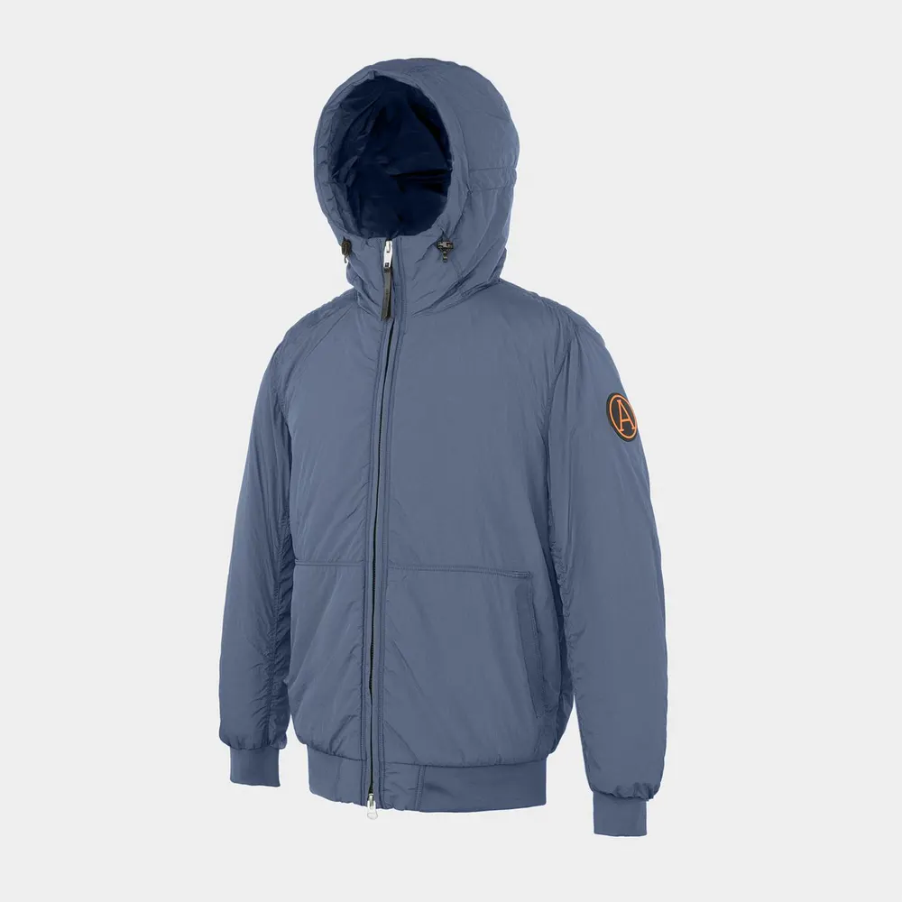 Arctic Army Men's Lite Reflective Short Puffer Jacket detail 3