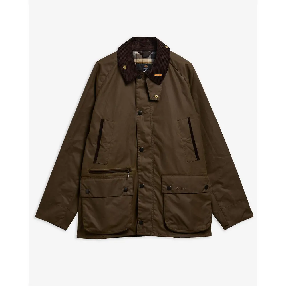 Barbour Men's Icons Bedale Wax Jacket detail 2