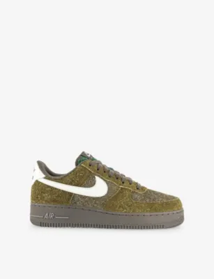 NIKE Air Force 1 '07 Suede Trainers - EUR 41 / 7 UK MEN