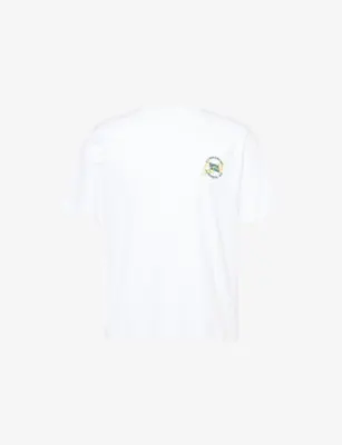 J.LINDEBERG Parcie Tour Brand-Print Cotton-Jersey T-Shirt