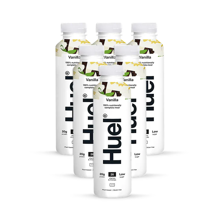 Huel 100% Nutritionally Complete Meal Vanilla 6 x 500ml