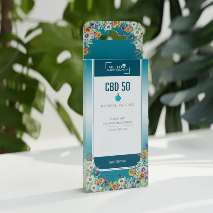 Mellow Patch Company Mellow Patch Natural Topical Patch 18 Piece CBD 50, additional product view 3