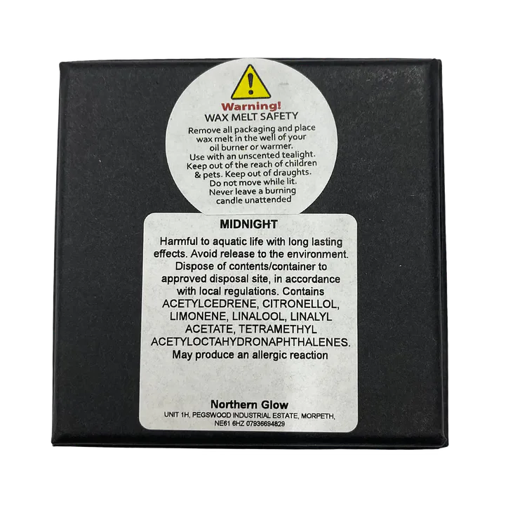 Northern Glow Scented Wax Melt Midnight 90 g detail 2