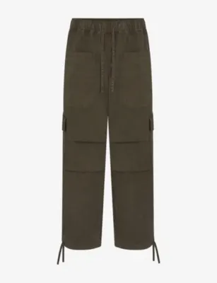 SKIMS Cargo Cotton-Nylon Woven Trousers in JUNGLE – Mens | Trousers & shorts | Casual