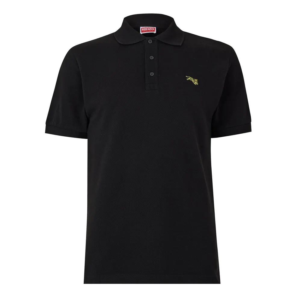 Kenzo KNZO J Tiger Polo Sn64 in Black – Clothing